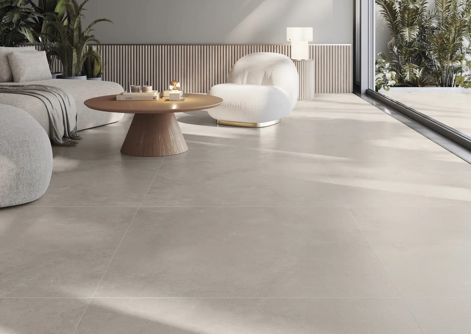 Carrelage effet pierre, béton ou marbre Byron 01 Ambiente Byron — AZER Bain & Carrelage Rennes