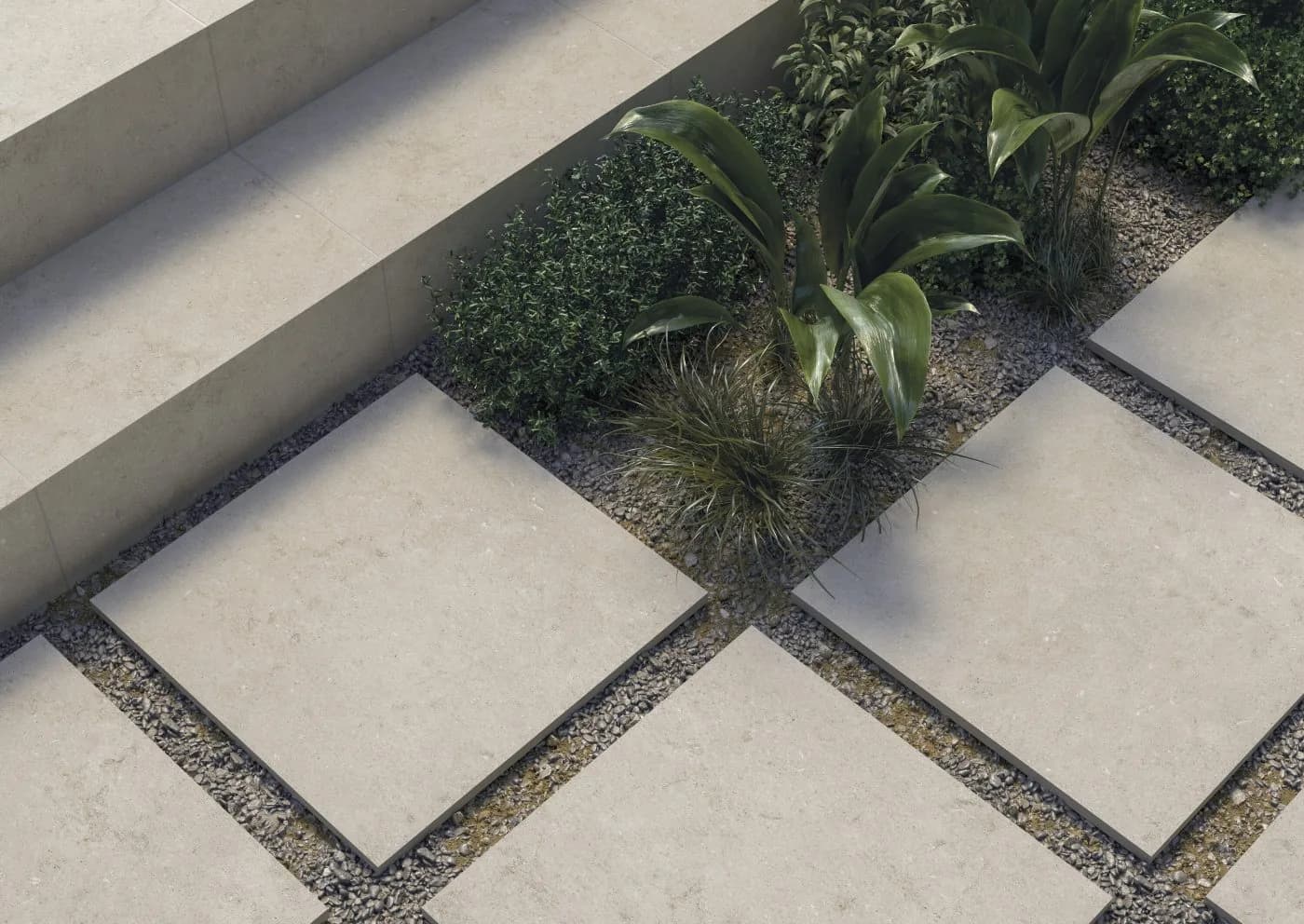 Carrelage extérieur de terrasse Ambiente — AZER Bain & Carrelage Rennes