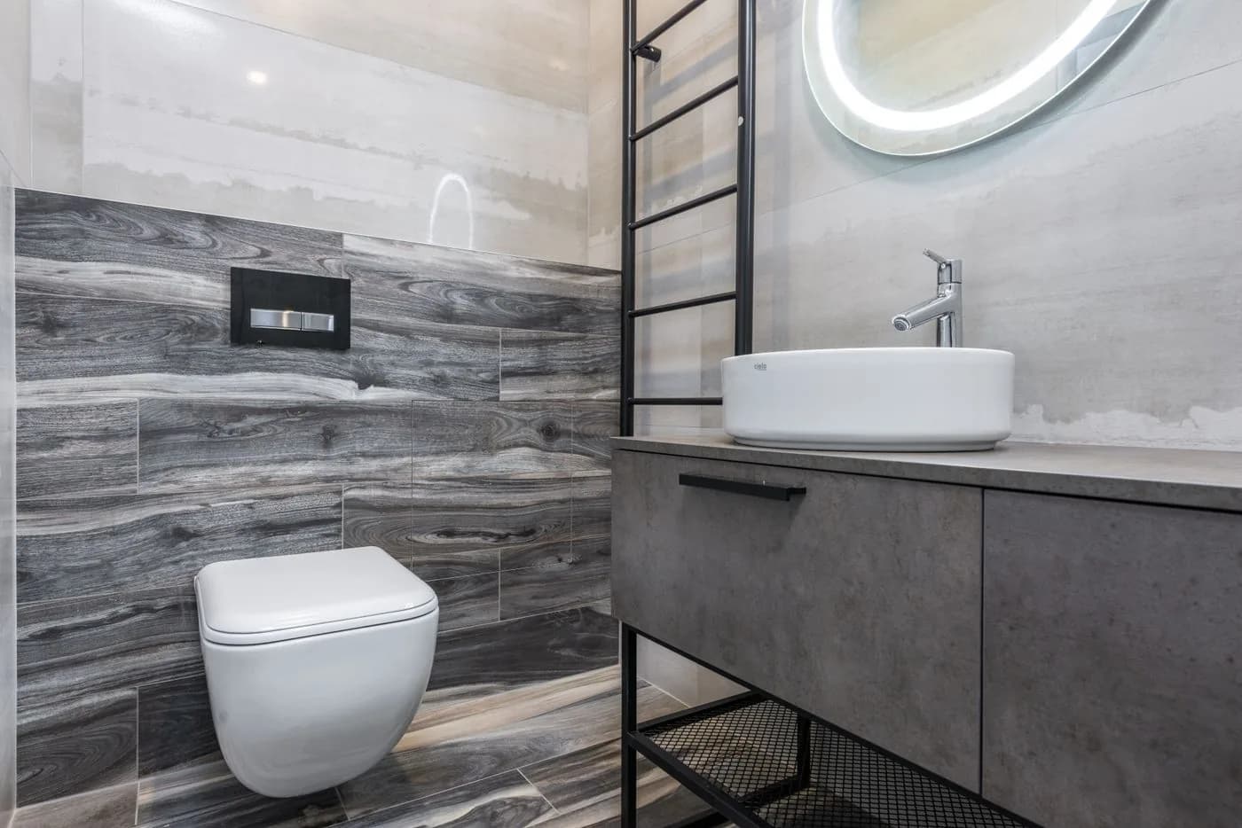 WC et accessoires de salle de bain Wc Pierre Grise — AZER Bain & Carrelage Rennes