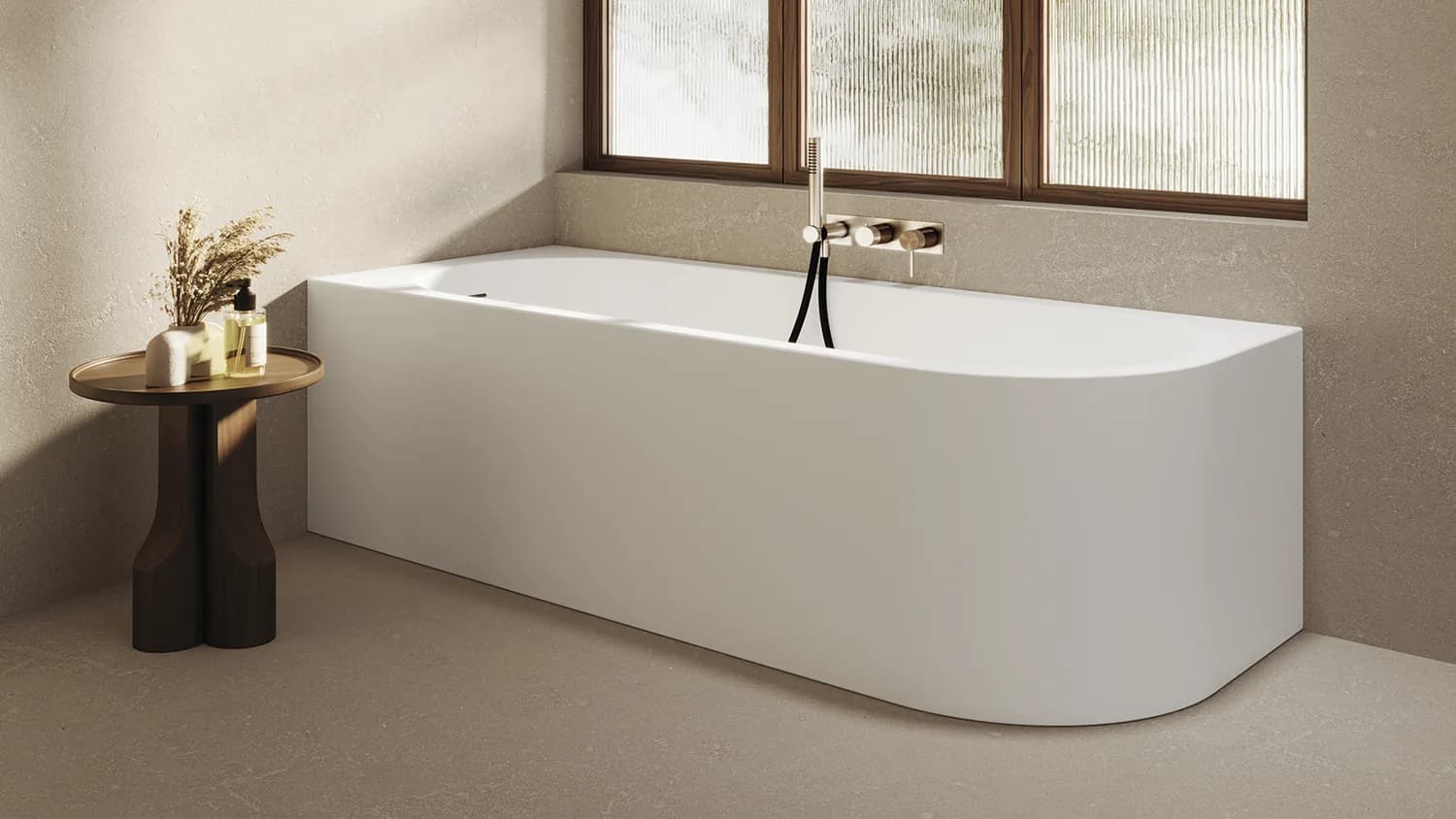 Baignoire Corner Shine 2 — AZER Bain & Carrelage Rennes