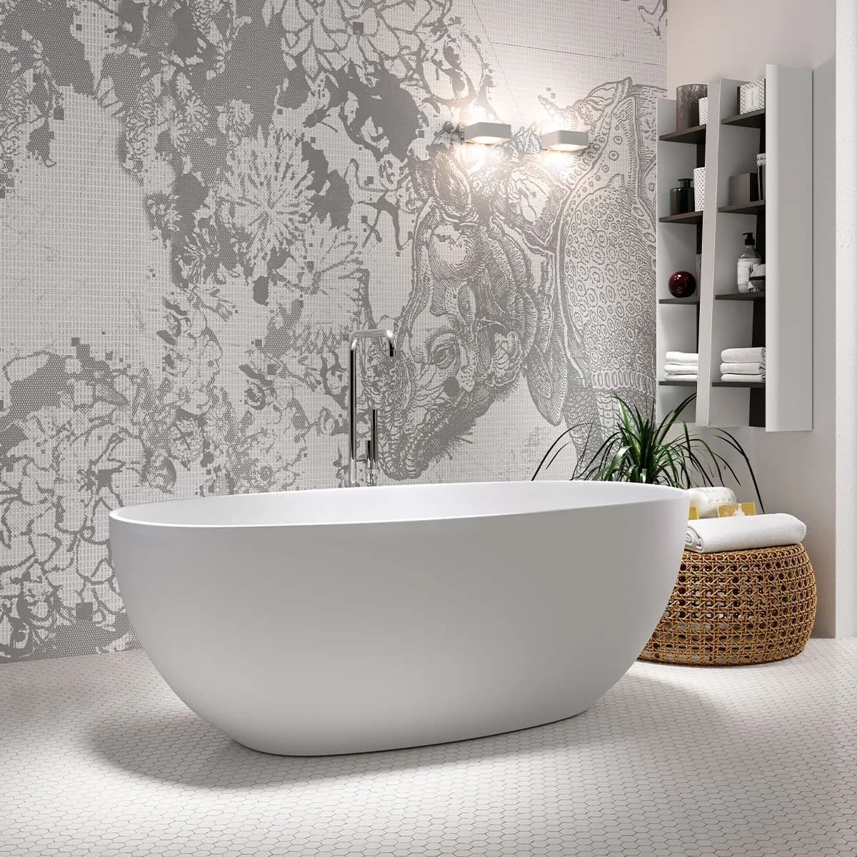 Baignoire Hidronatur Elda — AZER Bain & Carrelage Rennes