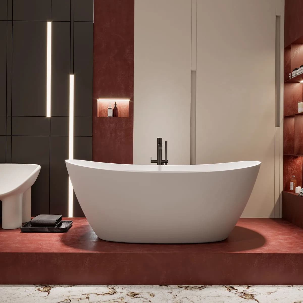 Baignoire Hidronatur Papua — AZER Bain & Carrelage Rennes