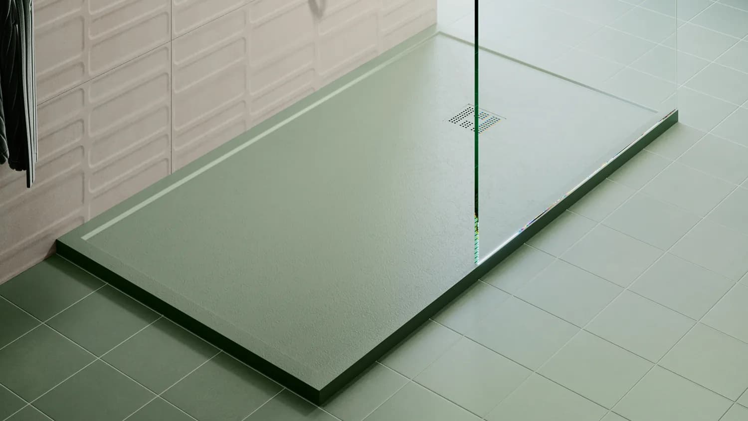 Receveur de douche Frame — AZER Bain & Carrelage Rennes