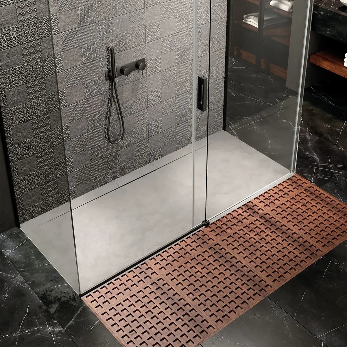 Receveur de douche Lyra — AZER Bain & Carrelage Rennes
