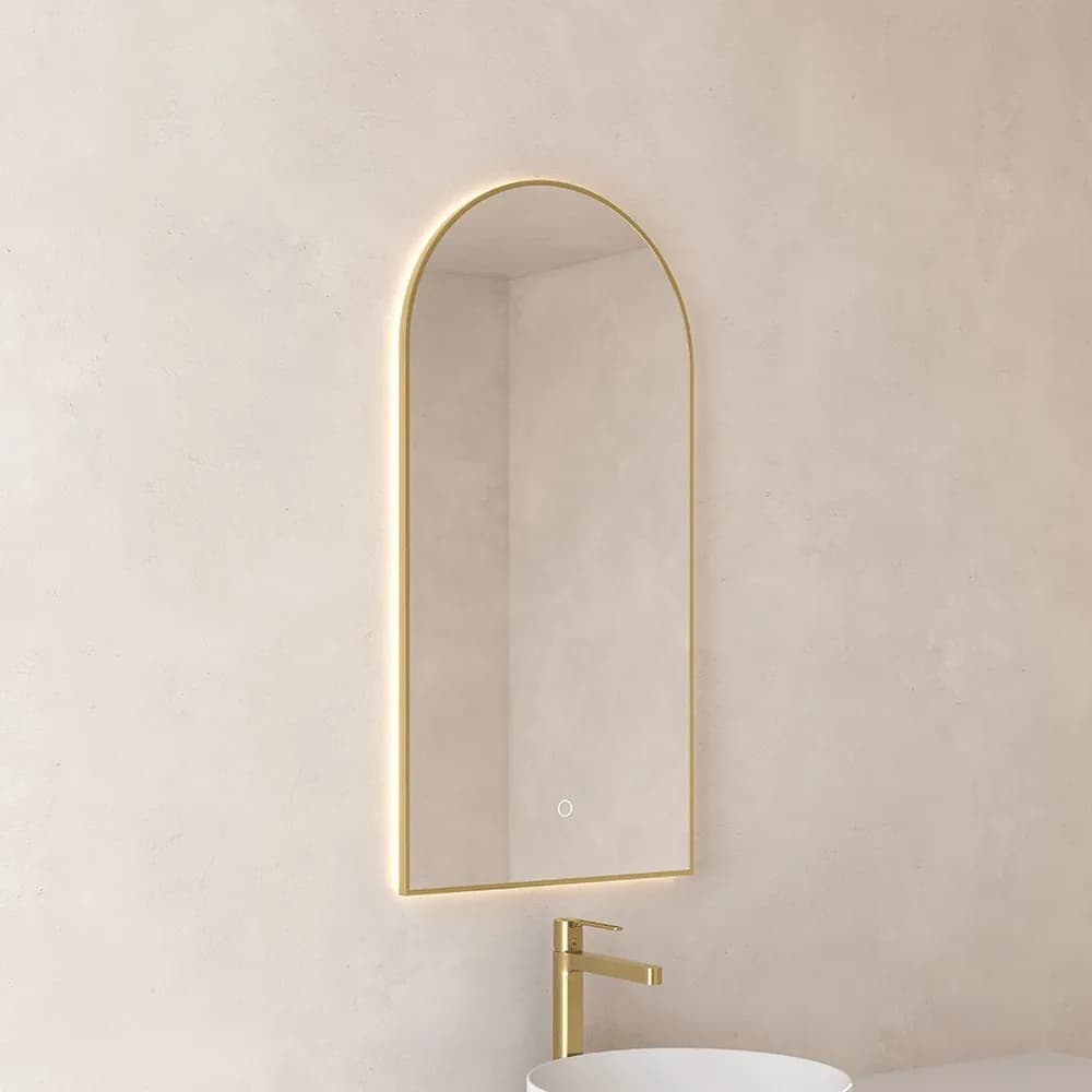 Miroir de salle de bain Miroir Retro Eclairant Falbala 1 — AZER Bain & Carrelage Rennes