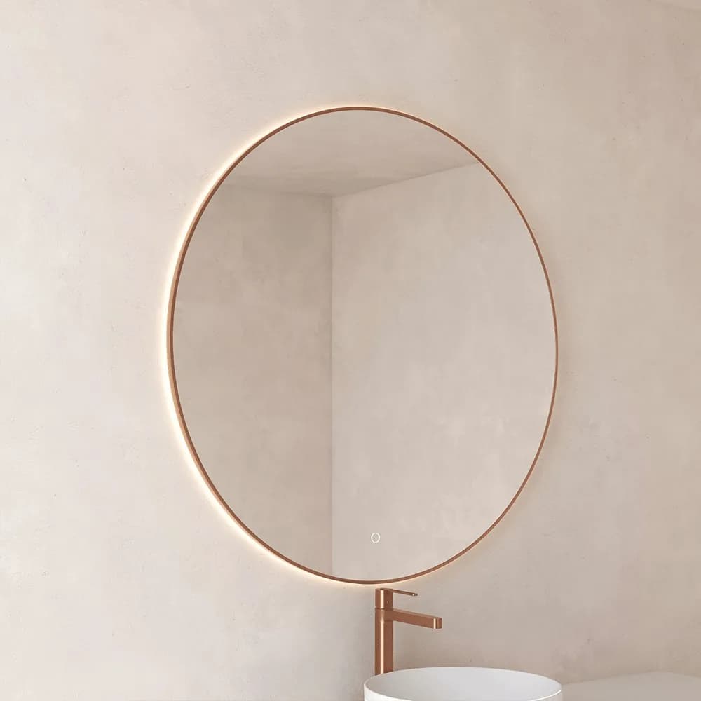 Miroir de salle de bain Miroir Retro Eclairant Falbala — AZER Bain & Carrelage Rennes