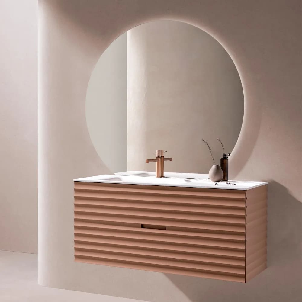 Miroir de salle de bain Miroir Retro Eclairant Horizon — AZER Bain & Carrelage Rennes