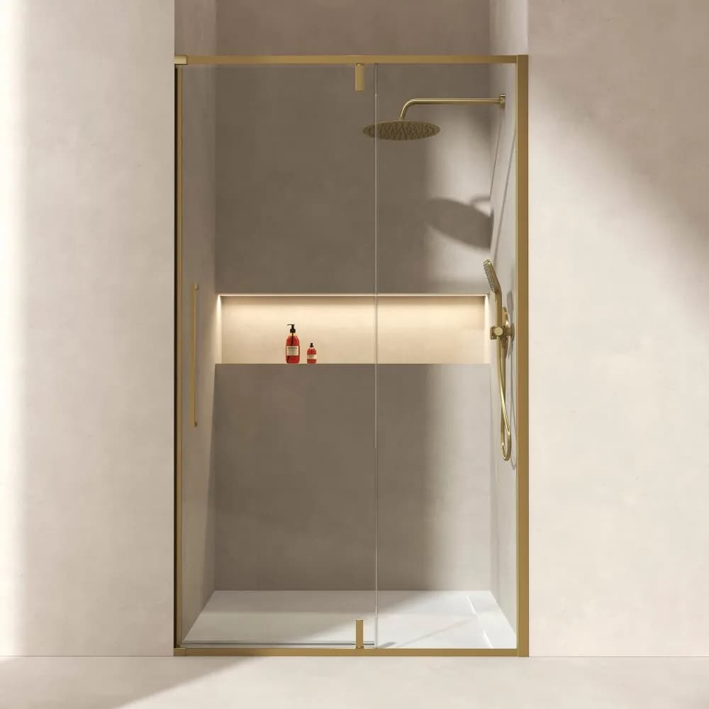 Paroi de douche Paroi Porte Pivotante Hydra — AZER Bain & Carrelage Rennes