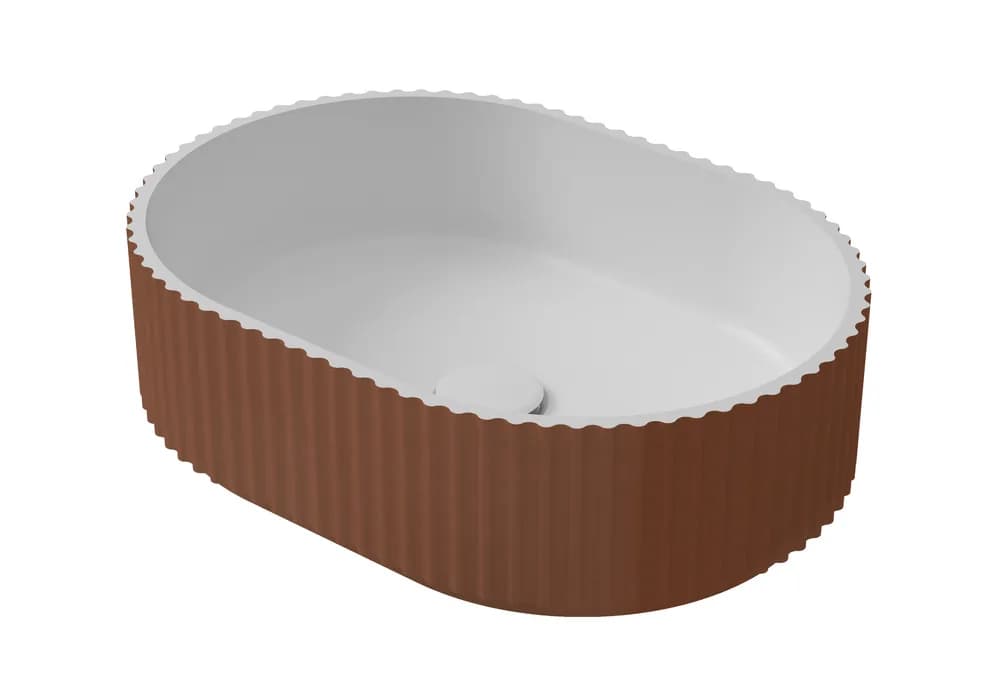 Vasque Olympia Top Cuivre — AZER Bain & Carrelage Rennes